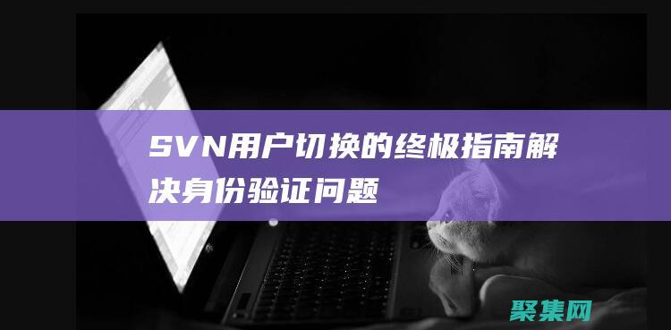 SVN 用户切换的终极指南：解决身份验证问题 (svn用户切换)