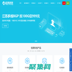 「信英科技」服务器租用托管-高防BGP服务器_DDoS高防IP