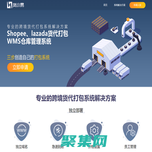 专业的跨境电商货代系统，仓库系统，支持shopee、lazada等平台