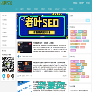 老叶SEO_地区SEO_百度优化_SEO优化_SEO技术_SEO服务_自媒体推广_网站推广_SEO百科_laoyeseo.com